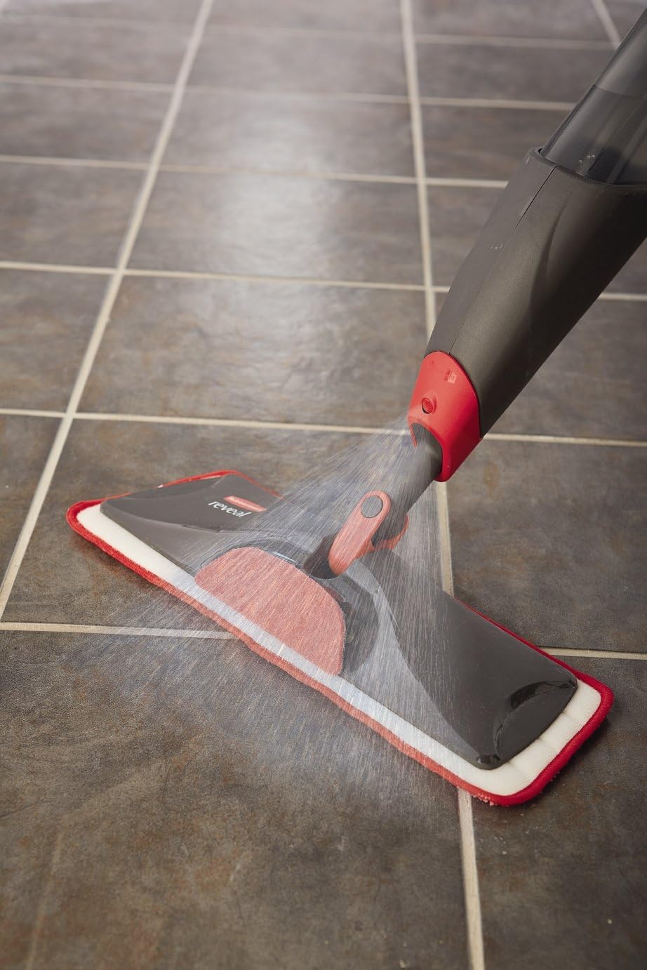 Rubbermaid Reveal Spray Mop Floor Cleaning Kit, Bundles: 1 Mop, 3 Multi Surface Microfiber Wet Mopping Pads, 2 Refillable Bottles (1892663): Home & Kitchen