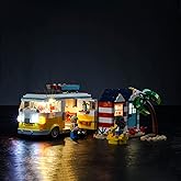 BrickBling LED Light Compatible with Lego Creator 3 in 1 Beach Camper Van 31138 Building Set, Creative Light Kit Compatible with Lego 31138 for Adult-Lights Only, No Model