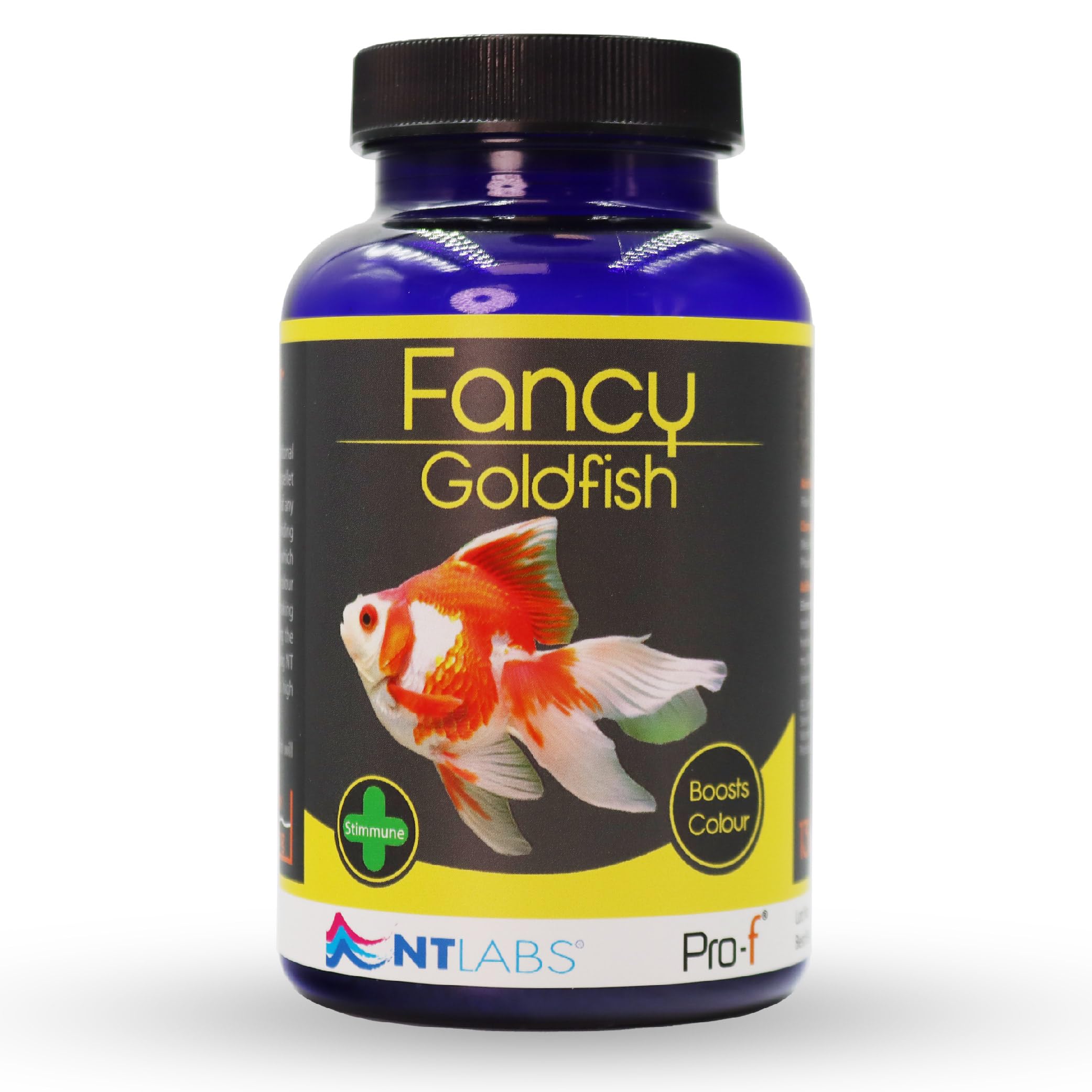 NT Labs Pro-f Fancy Goldfish, Fancy Goldfish Food, Aquarium Fish Food, Slow Sinking Pellet, Nutritious Fish Feed (130g)