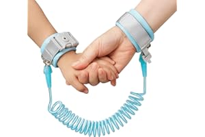 PandaEar Toddler Leash for Kids Baby Child, Anti Lost Wrist Link, Toddler Harness Walking Leash Safety Child Wristband Leashe