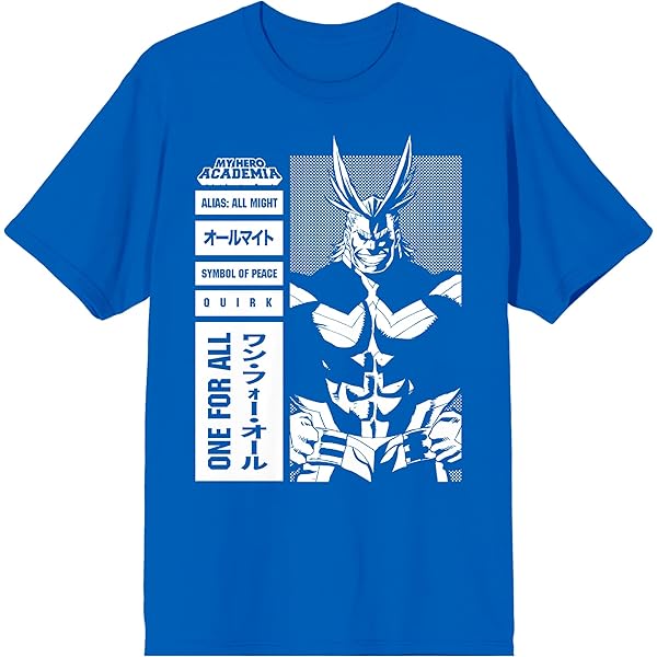 Amazon.com: My Hero Academia All Might Shirt Plus Ultra My