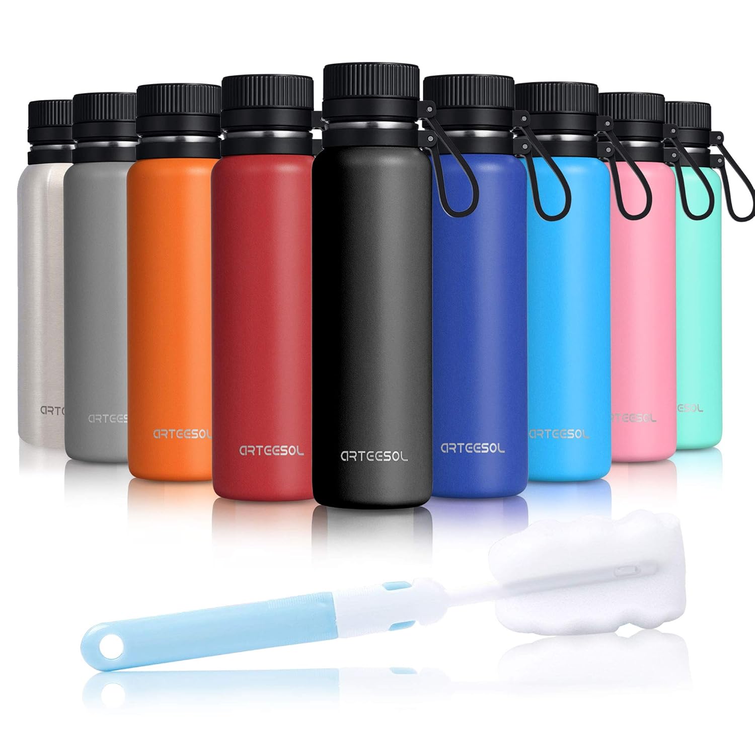 aorin vacuum insulated stainless steel water bottle