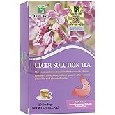 Wins Town Ulcer Solution Tea, Regulate Gastritis, Stomachache and Various Stomach Discomfort, 20 Teabags
