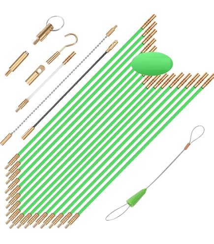 LABOR SAVING DEVICES 81-600 wire running rod kit, Green