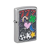 Zippo unisex-adult Clover Lighters, All Luck Street