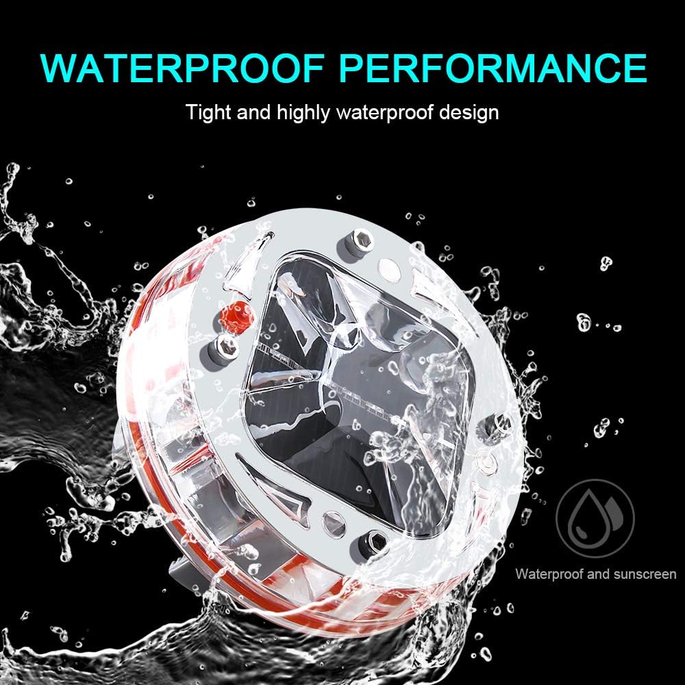 Yifengshun Wireless Remote Led Wheel Lights for Car,Flashing Colorful Solar Energy Car Tire Wheel Lights Hub LED Light with Motion Sensors,Waterproof LED Tire Lights for Car Deco-4Pcak: Automotive