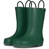 LONECONE Elementary Collection - Premium Natural Rubber Rain Boots with Matte Finish for Toddlers and Kids