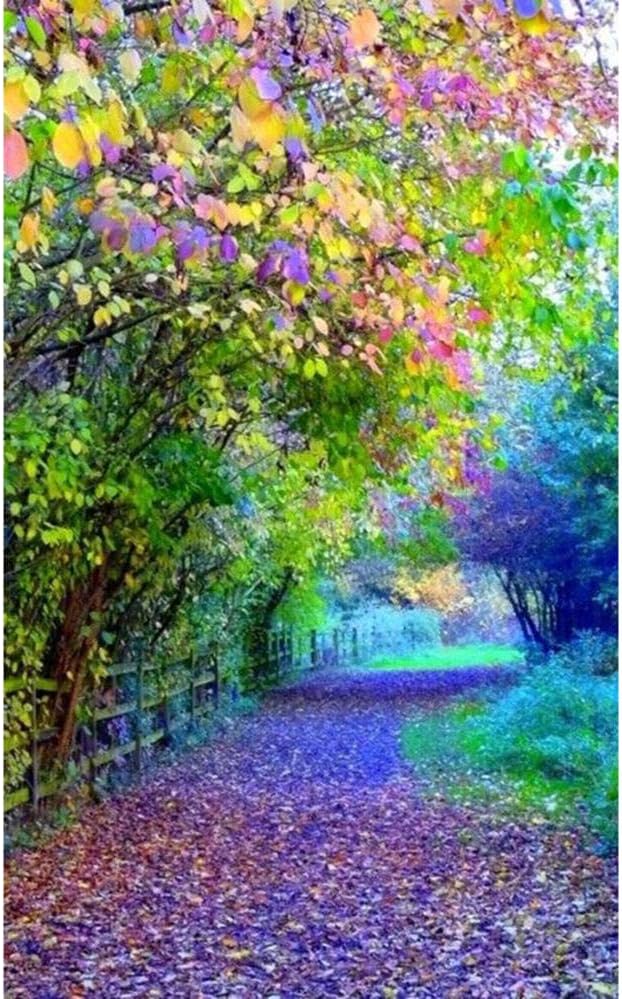Wall Sticker 3D 5D Diamond Painting Color Tree Round Diamond