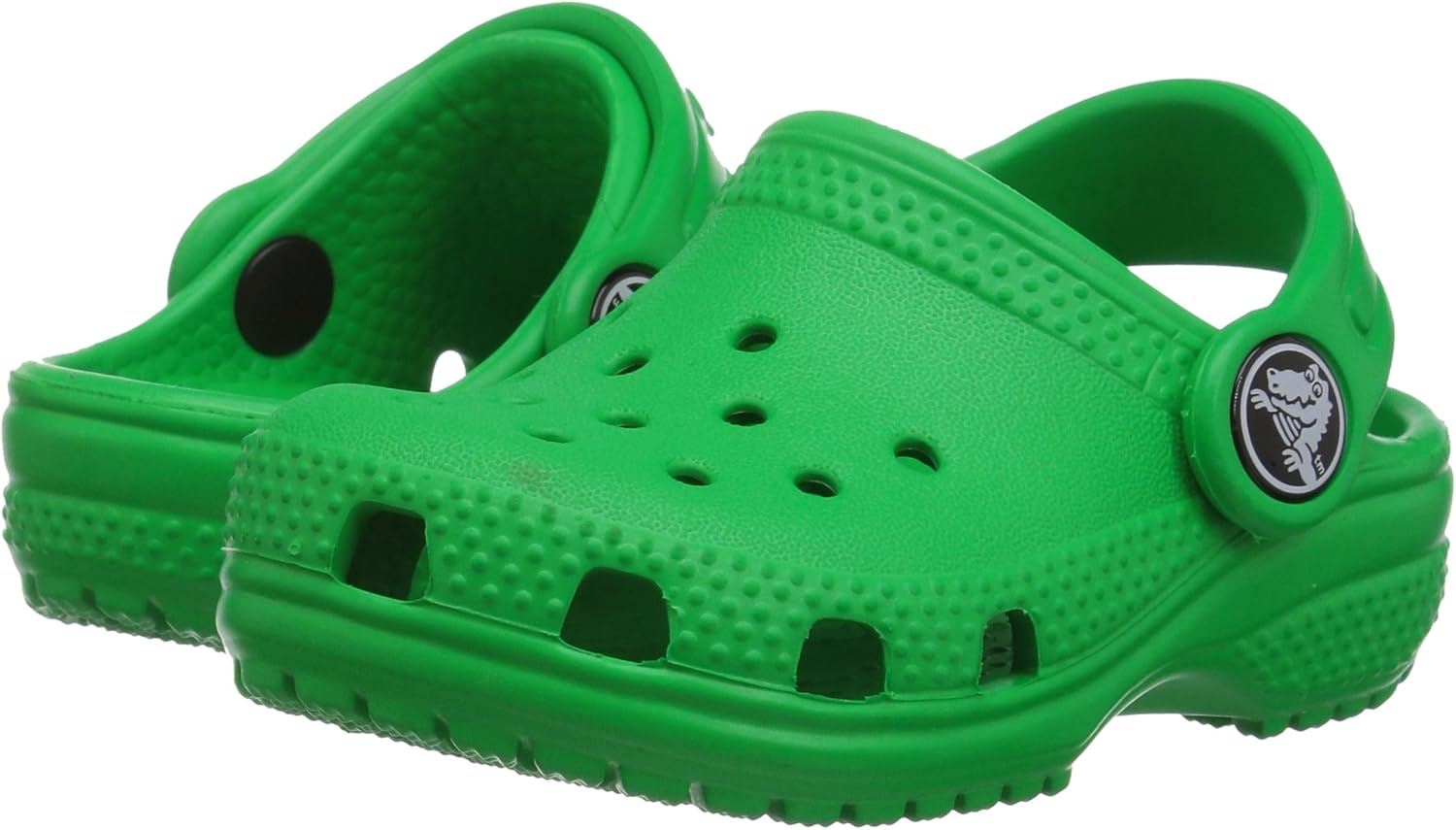 crocs UnisexKinder Classic Kids Clogs Grass Green 34/35 EU Grün