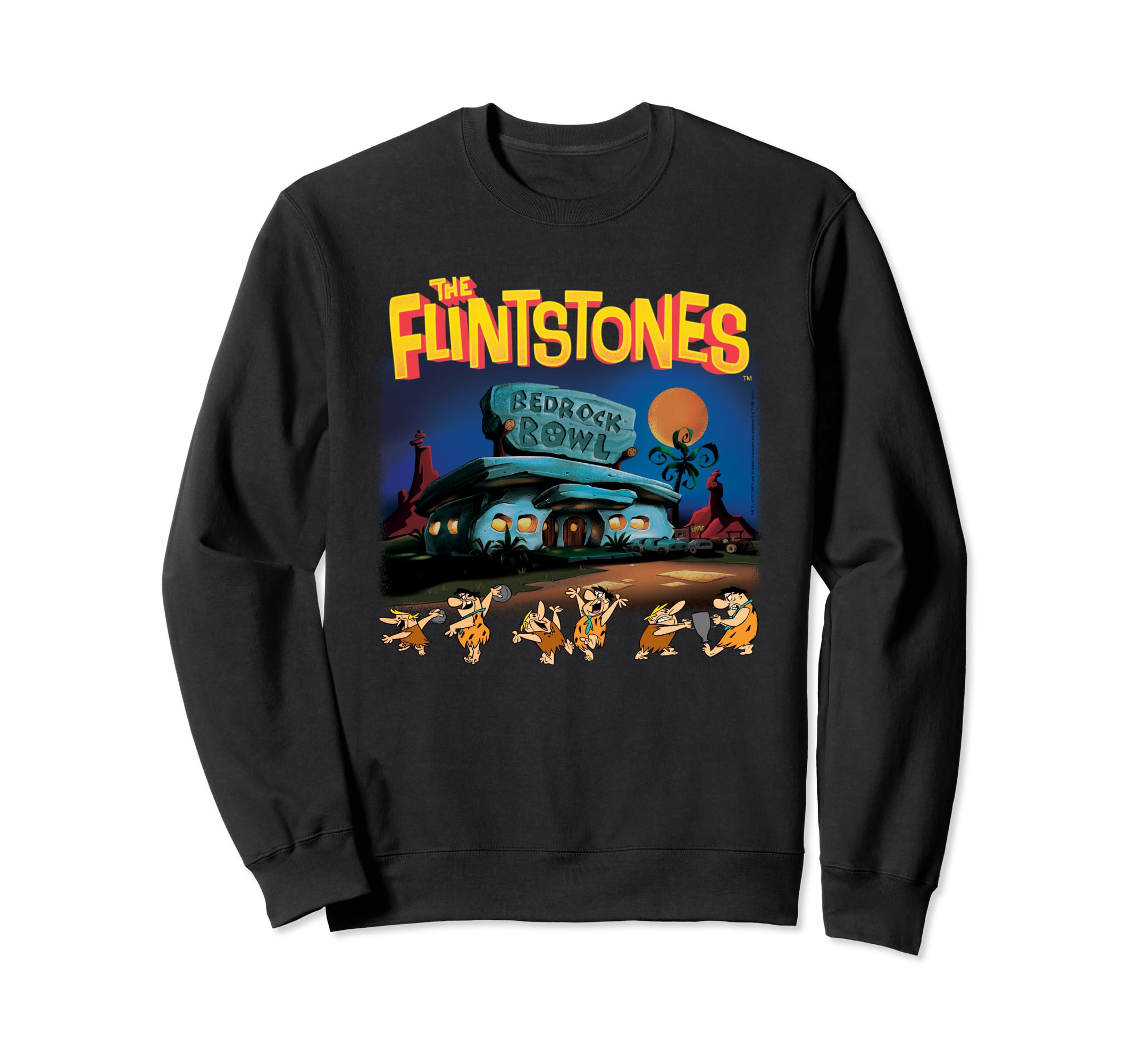 The Flintstones Champions Of Bedrock Bowl Sweatshirt