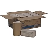Pacific Blue Basic S-Fold Recycled Paper Towels by GP PRO (Georgia-Pacific), Brown, 23504, 250 Towels Per Pack, 16 Packs Per 