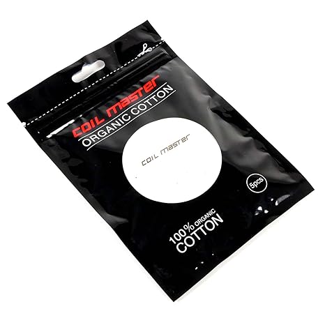 Coil Master Japanische Muji Cotton, Watte, Baumwolle zum Selbstwickeln, 1er Pack (1 x 3 Stück)