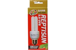 Zoo Med ReptiSun 5.0 Mini Compact Fluorescent Lamp 13 Watts