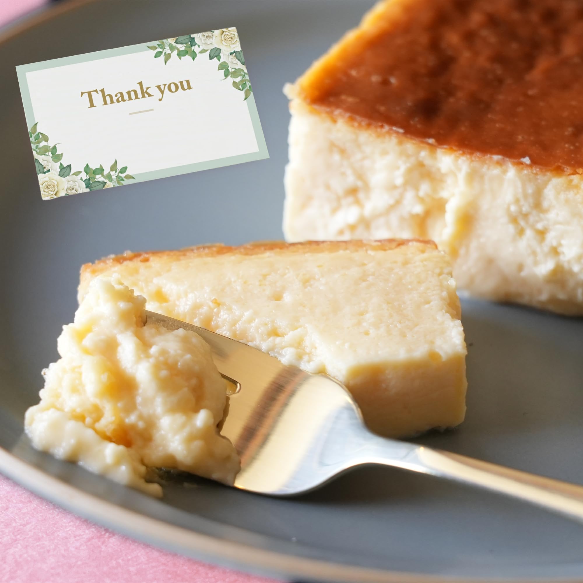 父の日 銀座華茶 チーズケーキ ギフト スイーツ 人気 【2種類の濃厚チーズが織りなす至福の口どけ】お取り寄せスイーツ ケーキ 誕生日 プレゼント 洋菓子 ギフトカード付 の商品画像