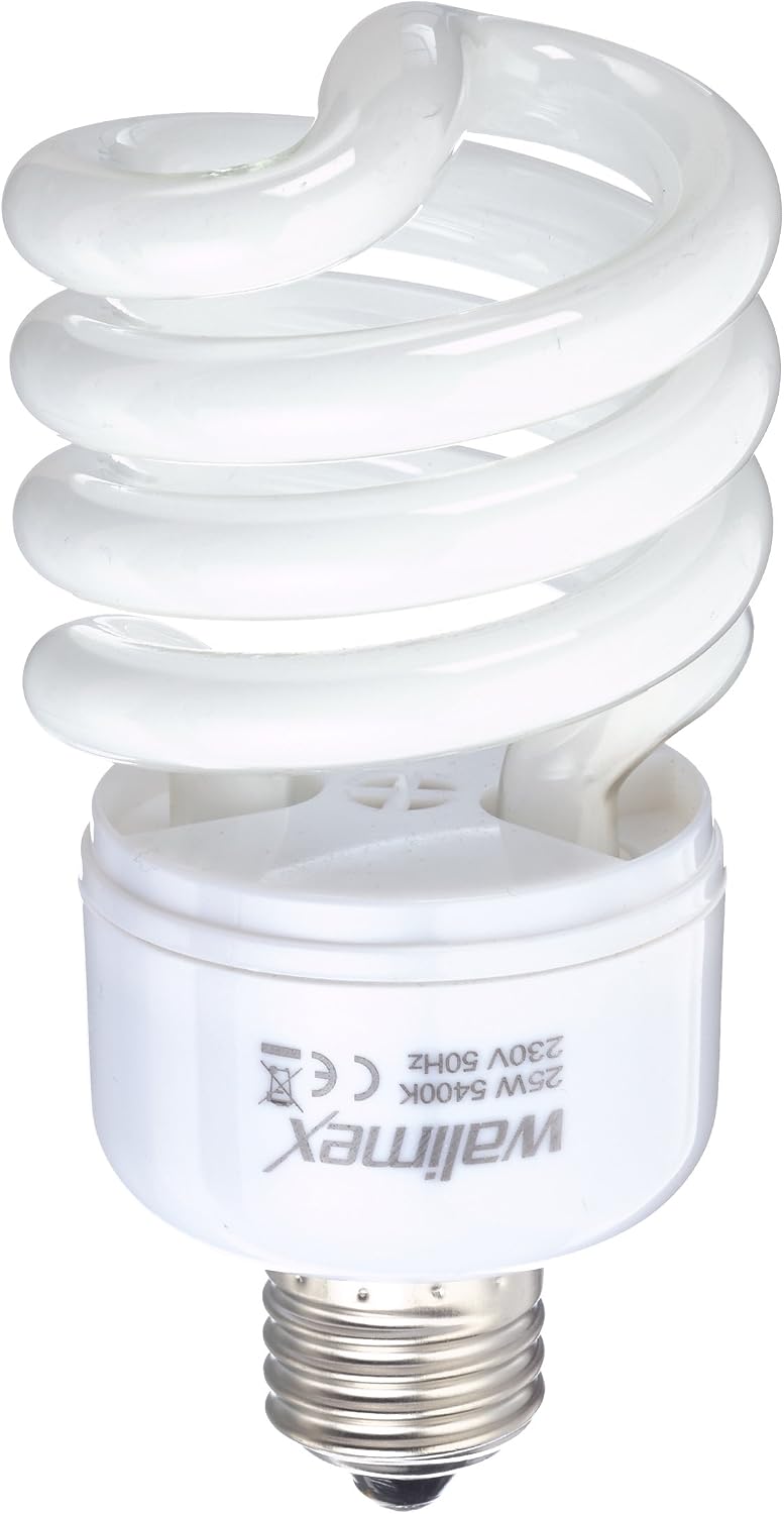 Walimex spiral daylight lamp (25 W - 150 W equivalent) for studio and product photography
