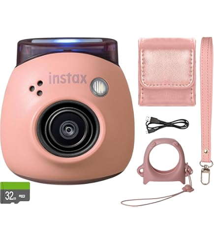 Amazon.com: FUJIFILM INSTAX PAL Fuji Digital Camera Milky White +