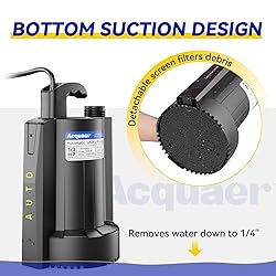 Acquaer 1/3 HP Automatic Submersible Water