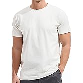 KLIEGOU Men's T-Shirts - Premium Cotton Crew Neck Tees S - 4XL