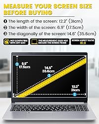F FORITO 14 Inch 16:9 Laptop Privacy Screen