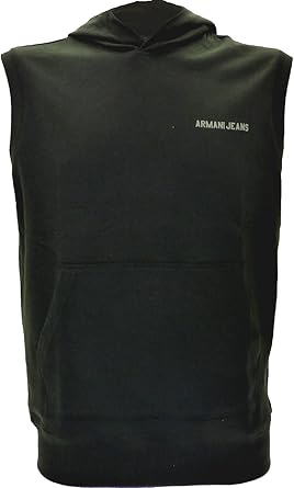 armani sleeveless hoodie