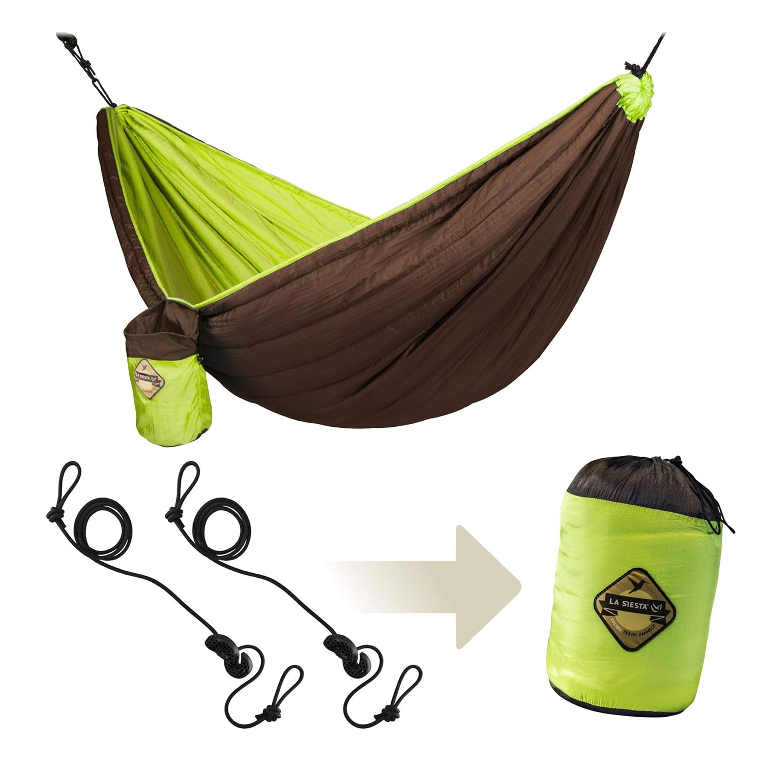 Best single travel hammock with integrated suspension
