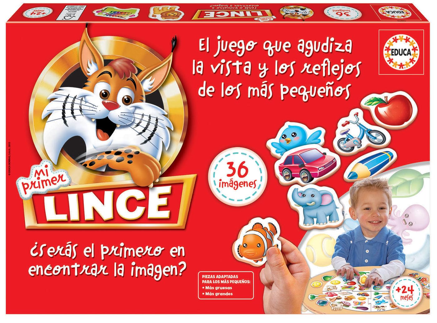 Educa Lince 15676 Educational Game 36 Assorted Colours