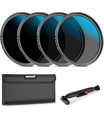 ICE CO Slim ND64 Filter 72 Mm – 6 Stops Neutral Density, 16-Schicht Nano Multi-Coated, Für Weitwinkel