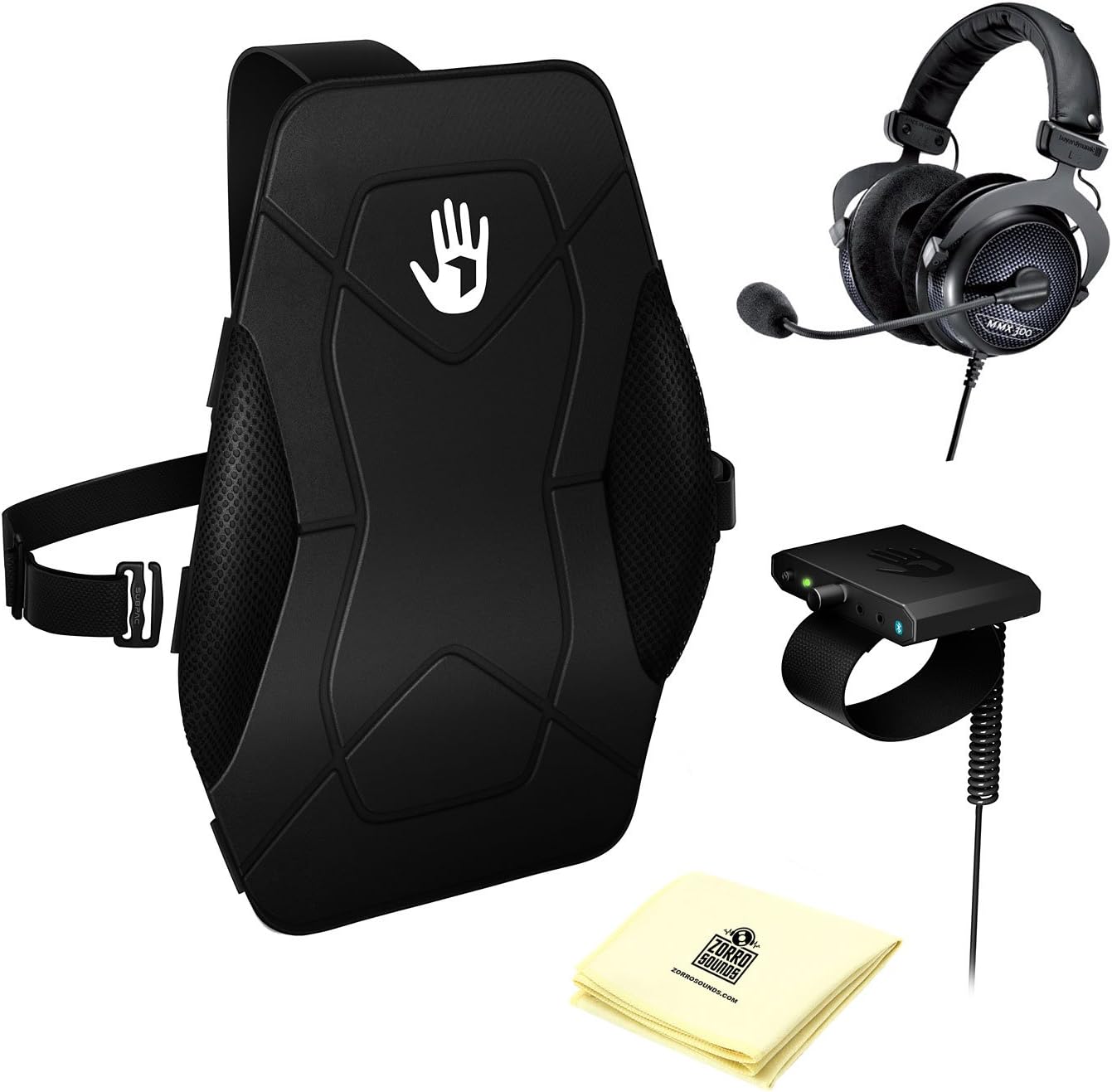Subpac S2 Tactile Bass System Serious Gamer Bundle with BeyerDynamic MMX300 Gaming Headphones