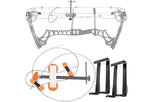 Compound Bow Press Archery Ratchet Bow Press Portable Universal Compound Bows Changer Tool Accessories for Shooting Hunting (