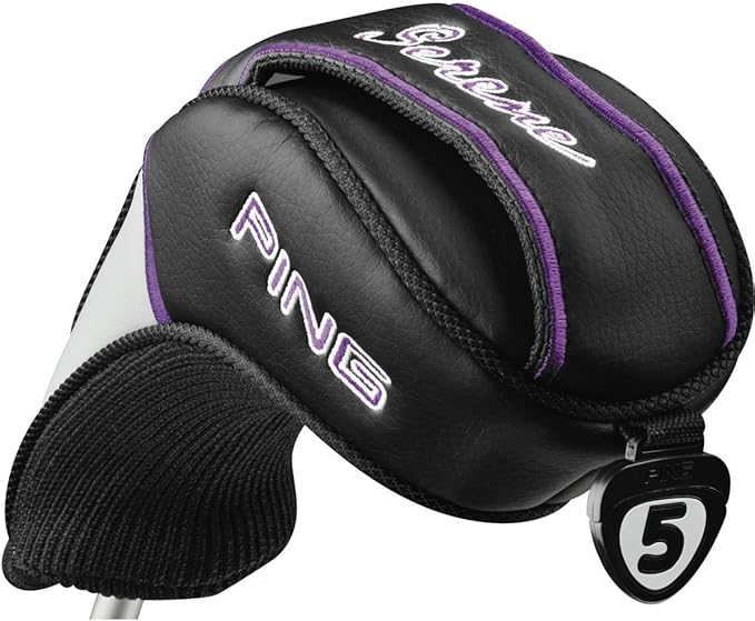 PING Serene Hybrid Headcover (Black/Purple, Ladies) Rescue