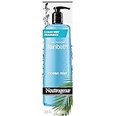 Neutrogena Rainbath Body Wash, Refreshing, Moisturizing Daily Body Cleanser and Shaving Gel with Clean Rinsing Lather, Ocean 