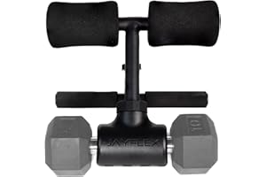 Jayflex Tib Bar Machine with Patented Dumbbell Clamp – Tibialis Trainer for Tib Raises, Knees Over Toes Equipment, Calf & Lower Leg Exercise Machine