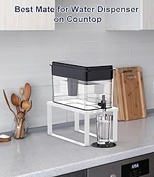 PrimZooty Water Filter Dispenser Stand with Drip