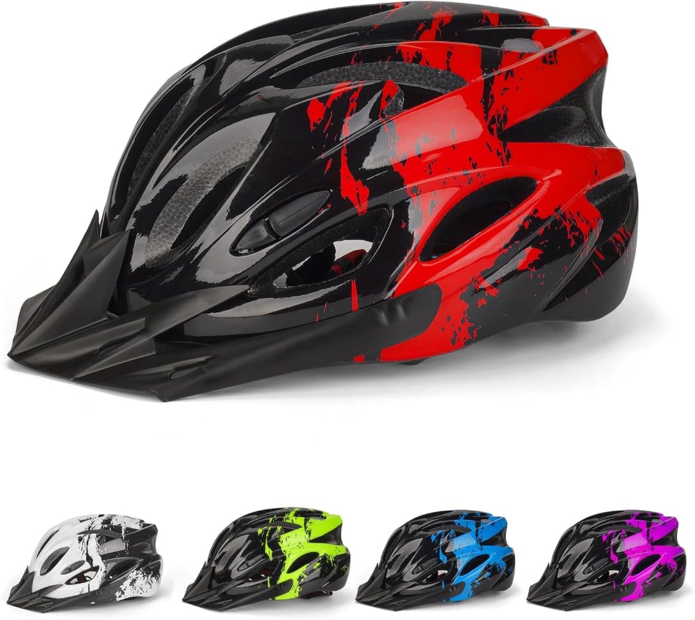 Moplasz Kids Bike Helmet Adjustable 50-59cm Age 3-15 Multi-Sport Safety