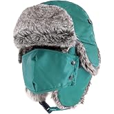 Waterproof Winter Trapper Ushanka Hat Aviator Hat | Waterproof shell, faux fur lined ear flaps, extreme cold weather hat for men and women, snow, ski and hunting gear