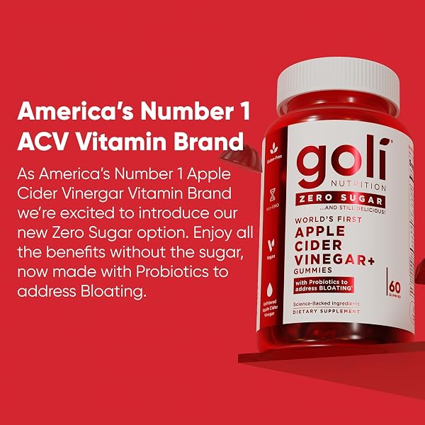 GOLI ZERO SUGAR TRIO – WORLD’S FIRST 3-IN-1 PRE, POST, PROBIOTIC, APPLE CIDER VINEGAR WITH VITAMIN B12 AND PROBIOTICS, ASHWAGANDHA & L-THEANINE, VITAMIN D GUMMIES, 90 COUNT (3-BOTTLE SET)