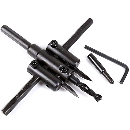 Large 120mm Adjustable Ceiling Spot Light Hole Cutter Amazon Co