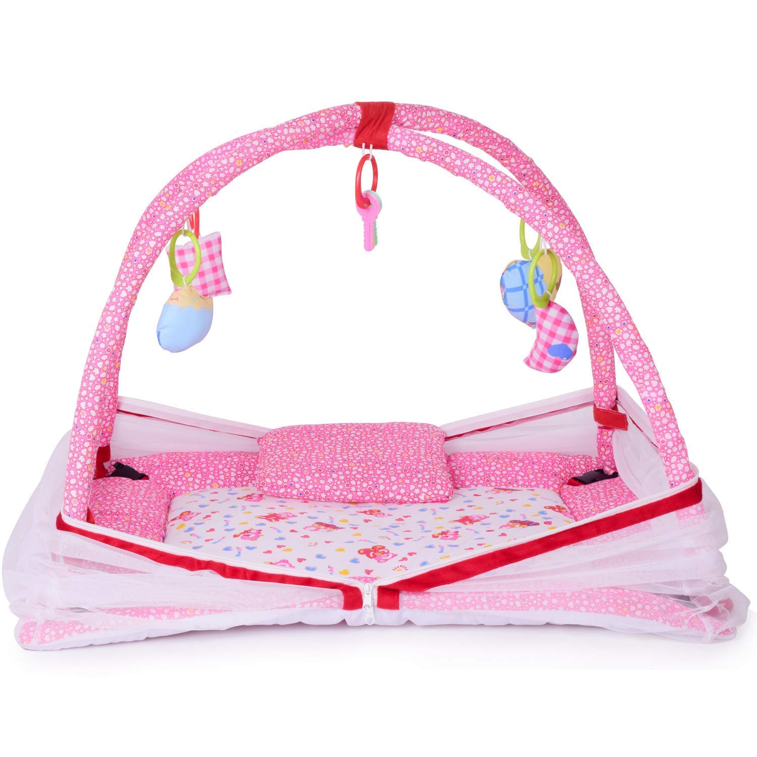 baby net bed set