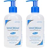 Free and Clear Liquid Cleanser, 8 Ounces each, Pack of 2