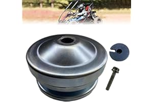 QYMOTO 30 Series Torque Converter 3/4'' Bore KT196 Go Kart Clutch Driver Pulley for Coleman 6.5 HP Go Kart Mini Bike Clutch D