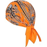 DANLCUPL DOO Rags Dew Rag Skull Cap Pirate Hat Cycling Bandana Motorcycle Biker Cooling Head Wrap Beanie Helmet Liner