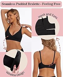 Deep V Bra Low Cut Sexy Push Up Bralettes for Women