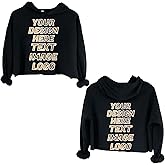 SG TRAINING FIT Custom Women's Cropped Top Fleece Hoodie