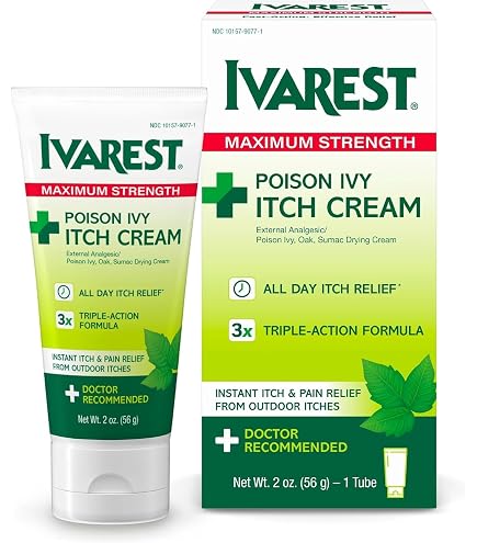 Amazon.com: Special Pack of 5 IVAREST Poison Ivy MAX Strength CR 2
