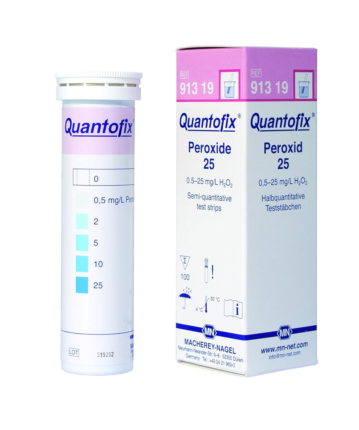 QUANTOFIX PEROXIDE 25 Semiquantitative test strips Amazon.in