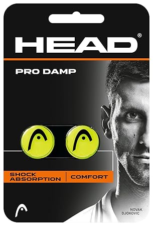 Head Pro Damp Anti Vibrador, Amarillo, S: Amazon.es: Deportes y aire libre
