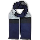 Livativ Bleu Nero Luxurious Winter Scarf for Men – Large Selection of Unique Design Premium Scarves