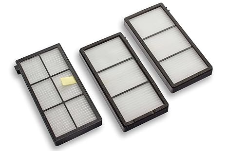 vhbw HEPA Filter für iRobot Roomba Staubsauger Saugroboter - 800er & 900er Serie: 800, 860, 866, 870, 871, 876, 880, 886, 890