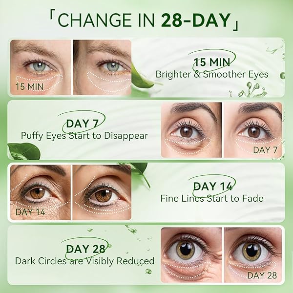 BREYLEE ALOE VERA EYE MASKS – 60 PCS – REDUCE PUFFY EYES & DARK CIRCLES, FIRM & IMPROVE UNDER EYE SKIN, PURE NATURAL EXTRACTS FOR YOUTHFUL APPEARANCE & REDUCTION OF FINE LINES AND WRINKLES.