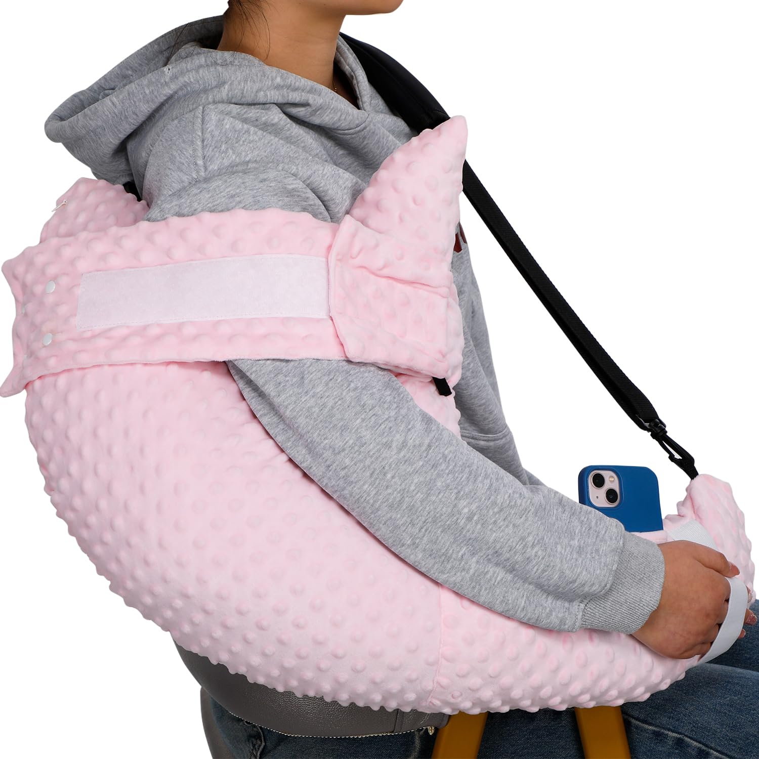 Photo 1 of SWISSELITE Shoulder Surgery Pillow with Pocket, Rotator Cuff Pillow for Side Sleeping, Adjustable Shoulder Pillow, Shoulder Surgery Recovery Gift